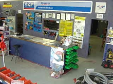 Inside the Wimmera Bearings store